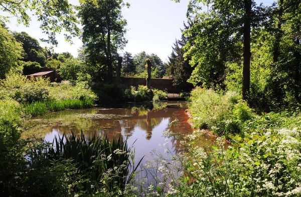 One of the pools at the Leasowes